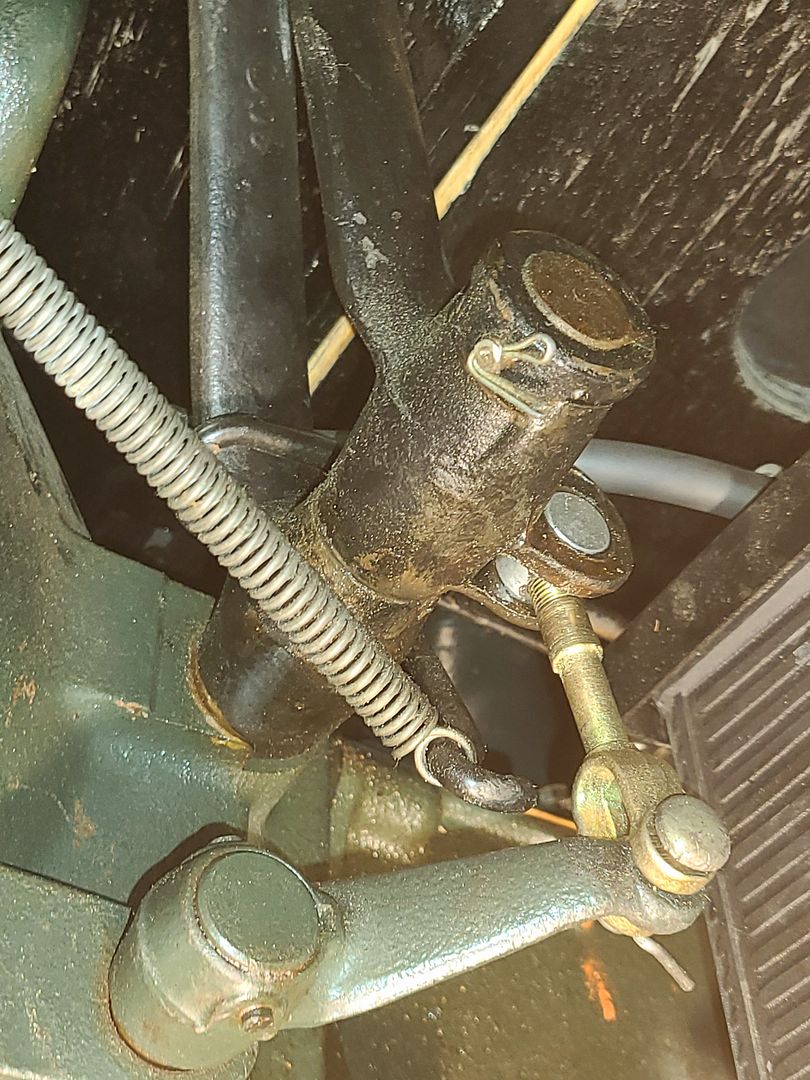 Lubrication brake/clutch pedal bushing The Ford Barn